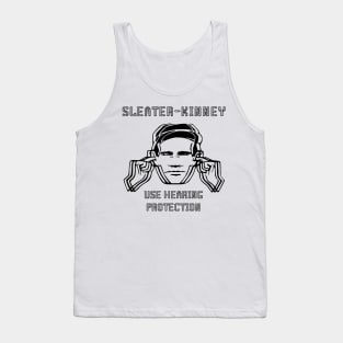 sleater use hearing protection Tank Top